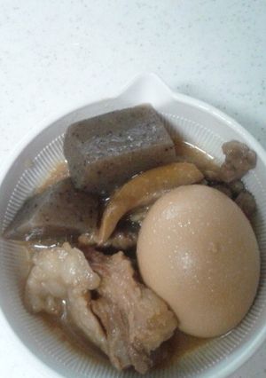 コラーゲン！ホロホロ！煮卵入り！牛すじ-レシピのメイン写真