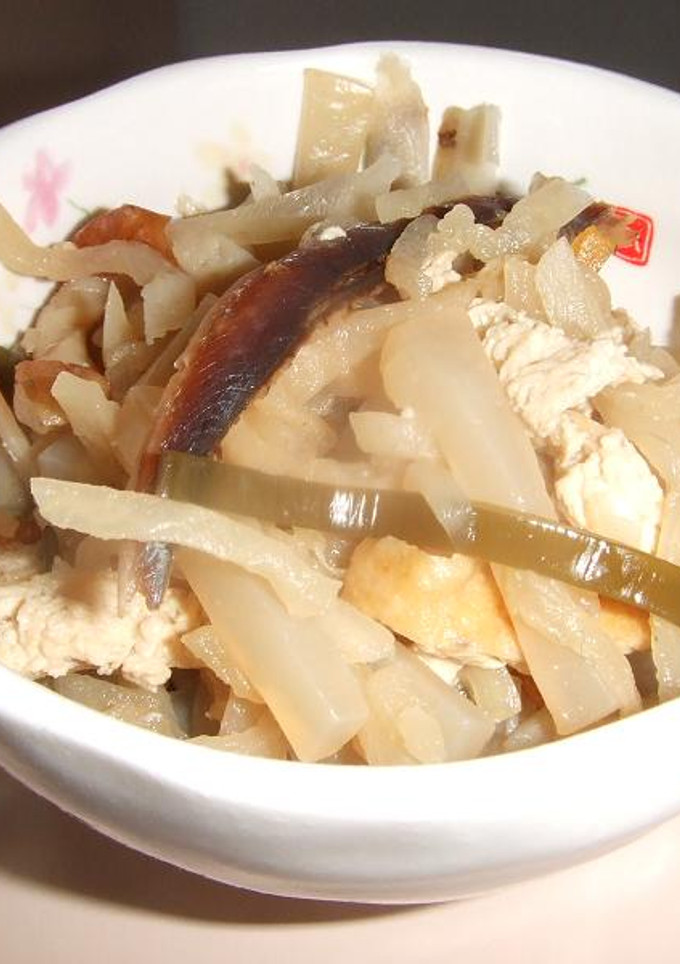 切り干し大根の煮物-レシピのメイン写真