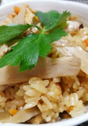 簡単♪♪とっても美味しい❤まつたけご飯❤-レシピのメイン写真