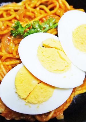 ワンポットパスタ★長崎カフェのナポリタン-レシピのメイン写真