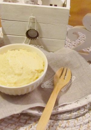 レンジで簡単!お米粉でカスタードクリーム-レシピのメイン写真