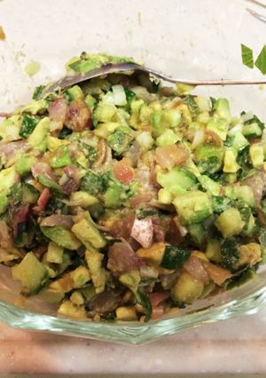 鯵とアボカドのタルタル-レシピのメイン写真