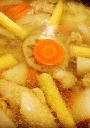 鶏肉と根菜の生姜煮 元気の出る台湾スープ-レシピのメイン写真