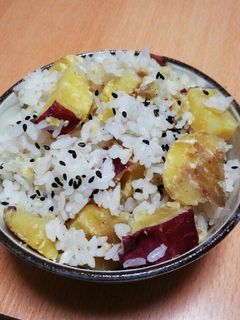 さつまいもと栗の炊き込みご飯-レシピのメイン写真