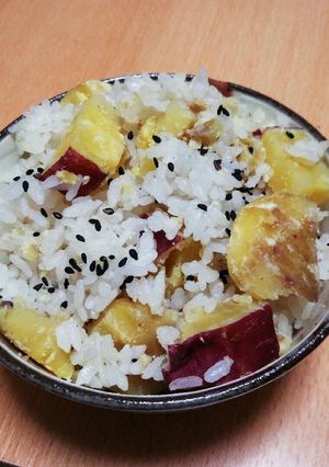 さつまいもと栗の炊き込みご飯-レシピのメイン写真
