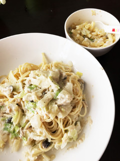 離乳食後期〜簡単クリームパスタ-レシピのメイン写真