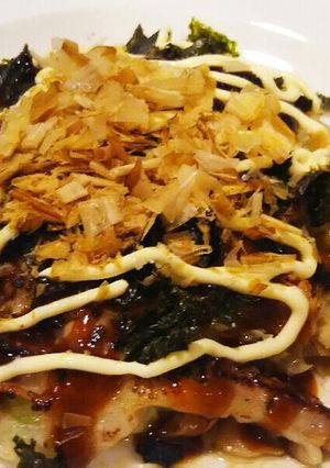 もちふわトロロ焼き-レシピのメイン写真