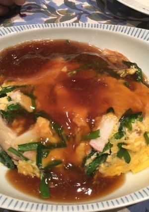 ☆しょうがあんのにぎやか天津飯-レシピのメイン写真