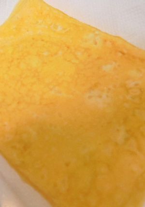 ヨーグルト効果わが家の錦糸卵（薄焼き卵）-レシピのメイン写真