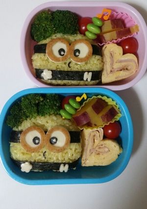 ミニオンな☆ドライカレー　弁当-レシピのメイン写真