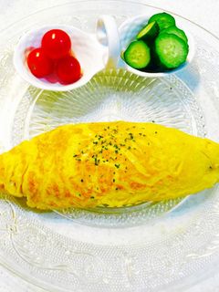 粉豆腐で失敗なしフワフワオムレツ-レシピのメイン写真