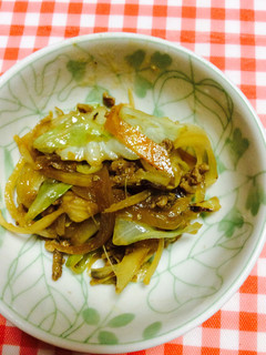 挽肉と野菜の味噌炒め-レシピのメイン写真