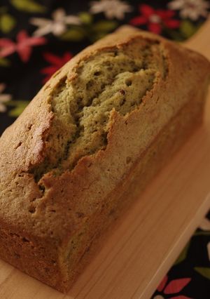 簡単&本格♪抹茶とあずきの和風パウンド-レシピのメイン写真