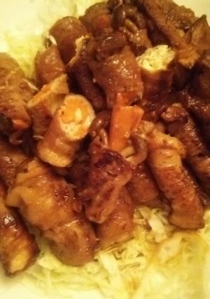 お弁当にも肉巻きしょうが焼き-レシピのメイン写真
