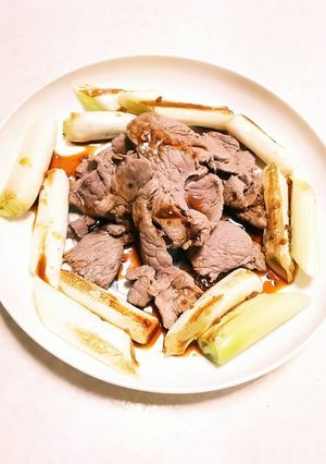 焼きネギラムサラダ-レシピのメイン写真