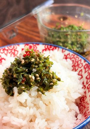 ごはんが進む！プチプチしその実の旨つゆ漬け-レシピのメイン写真