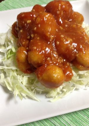 ヘルシー＊美味しい＊肉？だんごの作り方-レシピのメイン写真