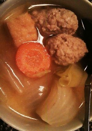 鶏のつみれ鍋-レシピのメイン写真