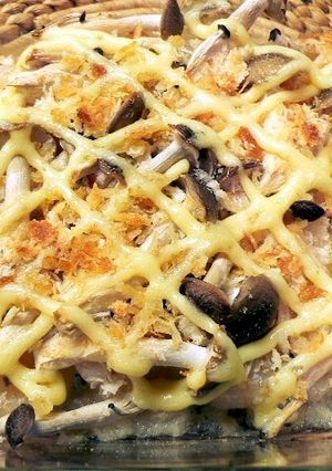 小エビとしめじのマヨパン粉焼き☆-レシピのメイン写真
