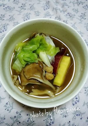 ベジタブルファーストで具だくさんスープ-レシピのメイン写真