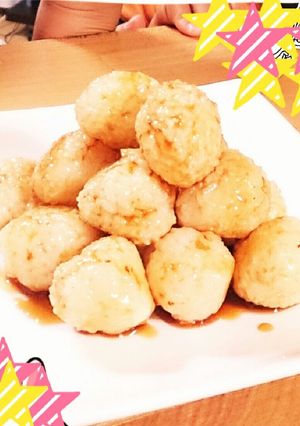 十五夜に★残りご飯でお月見団子★-レシピのメイン写真
