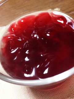 蜂蜜レモンソースのローズヒップゼリー-レシピのメイン写真