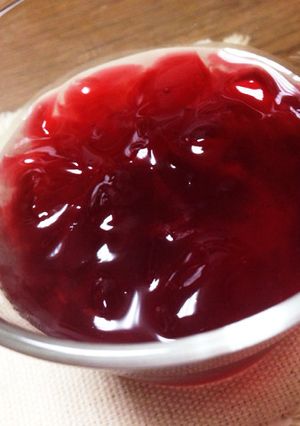 蜂蜜レモンソースのローズヒップゼリー-レシピのメイン写真