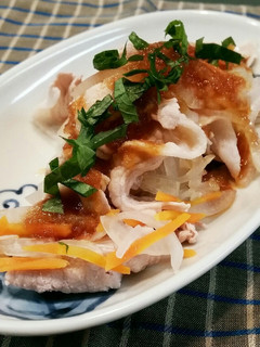 香味野菜の温しゃぶサラダ-レシピのメイン写真