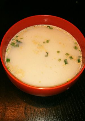 簡単インスタントわかめスープで豆乳スープ-レシピのメイン写真