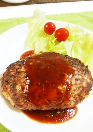 もやしバーグ簡単節約-レシピのメイン写真