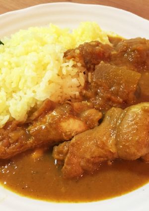 冬瓜と手羽元のやさしいカレー-レシピのメイン写真