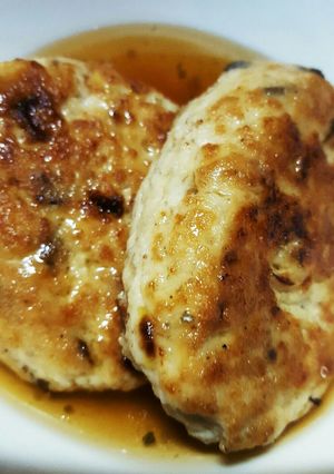 白ゴマたっぷり豆腐ハンバーグ柚子胡椒あん-レシピのメイン写真