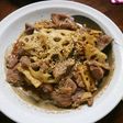 焼肉のタレで旨っ♡牛肉とレンコンの炒め物