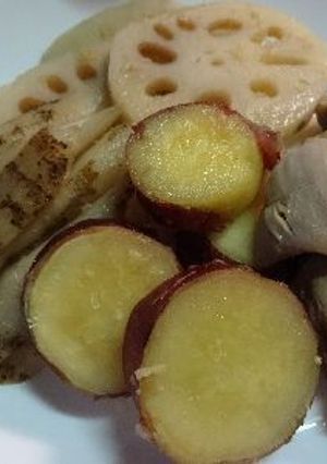 鶏肉と根菜の照り煮-レシピのメイン写真