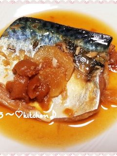 さっぱり☆さばの梅生姜煮♪-レシピのメイン写真