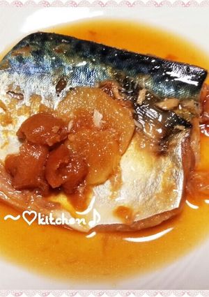 さっぱり☆さばの梅生姜煮♪-レシピのメイン写真
