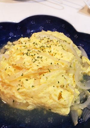 京都のおばんざい＊簡単５分玉葱の玉子とじ-レシピのメイン写真
