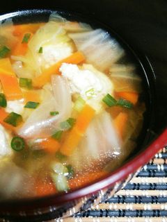 鶏団子のほっこり満腹スープ♪-レシピのメイン写真