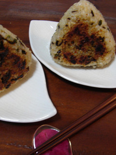 焼きおにぎり 〜にんにく&塩昆布-レシピのメイン写真