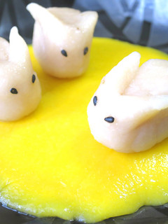【簡単】十五夜 月見うさぎ団子♪-レシピのメイン写真