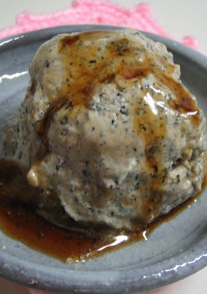 ヘルシー♪お豆腐黒ゴマきな粉アイス♪-レシピのメイン写真