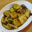 高野豆腐と薩摩芋のとろとろカレー煮