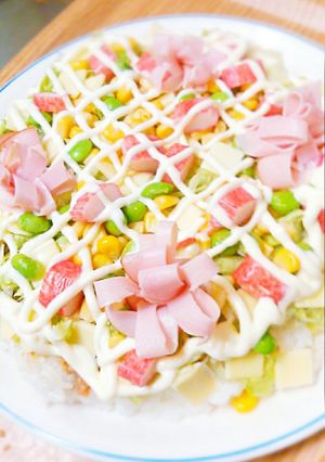 誕生日にも♪サラダちらし寿司-レシピのメイン写真