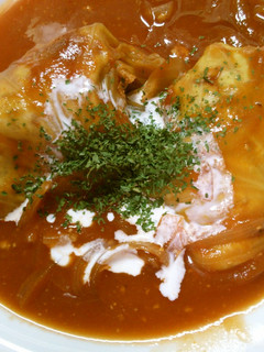 簡単 豆腐でロールキャベツ!トマトソース-レシピのメイン写真