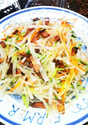 大根サラダinベーコン✳ミソマヨが旨い✌-レシピのメイン写真