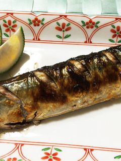 グリルが汚れないサンマ(魚)の焼き方-レシピのメイン写真