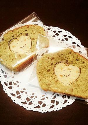 栗と抹茶の秋感じるパウンドケーキ♪-レシピのメイン写真