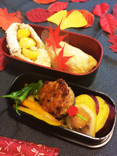 紅葉狩りのお供に!!秋の行楽弁当★-レシピのメイン写真