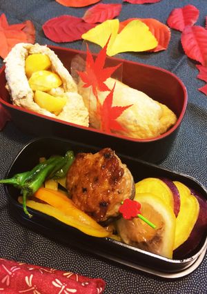 紅葉狩りのお供に！！秋の行楽弁当★-レシピのメイン写真