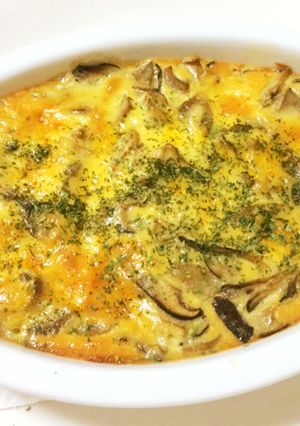 簡単♪おいしい♪きのこのキッシュ-レシピのメイン写真